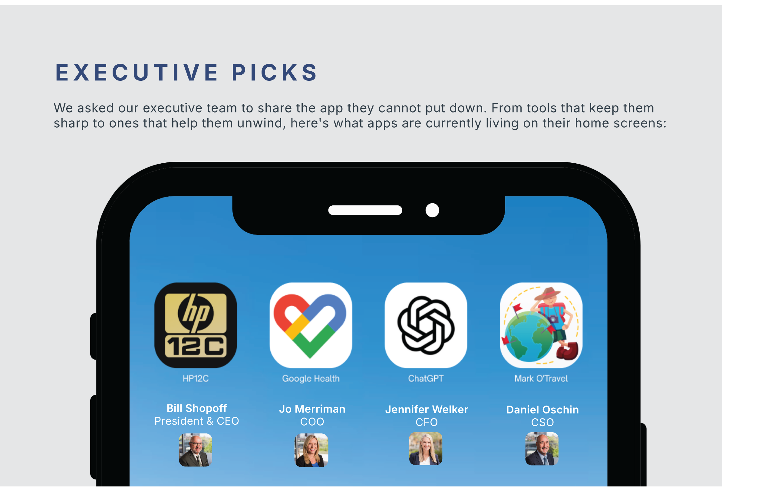 Executive Picks