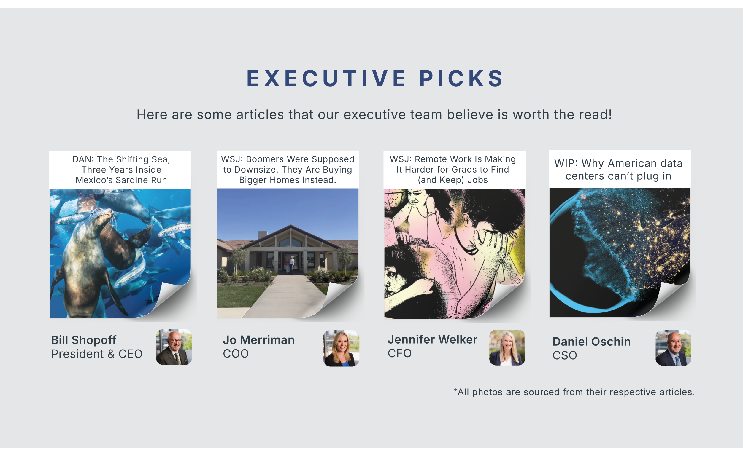 Executive Picks