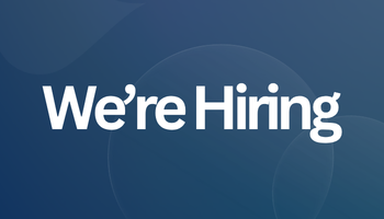 We're Hiring