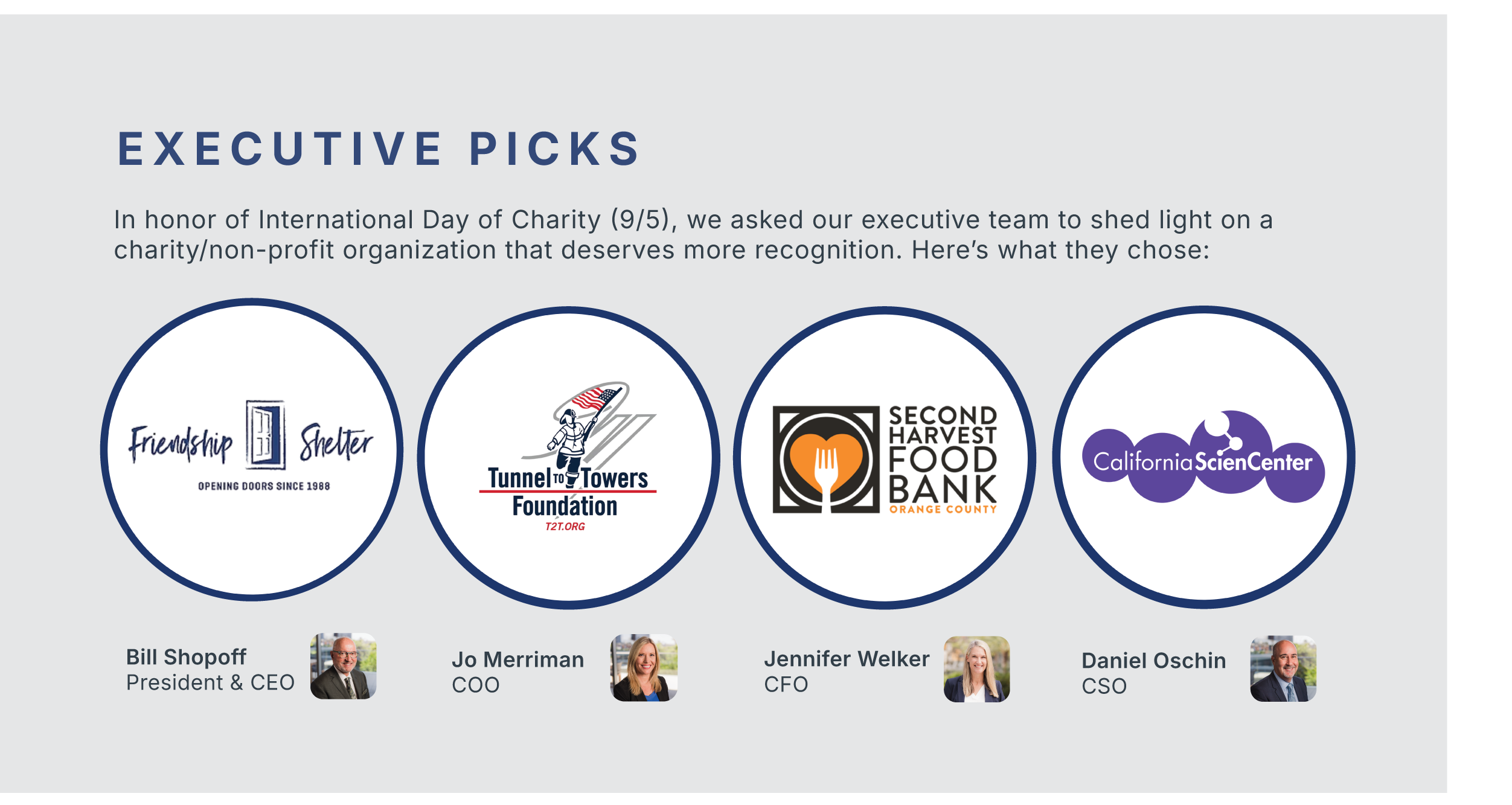 Executive Picks